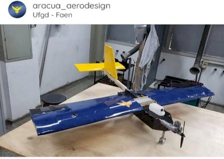 Aeromodelo criado por estudantes de engenharia da UFGD vai participar de campeonato nacional