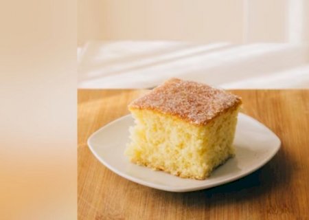 A melhor receita de bolo sem bater massa, só misturar os ingredientes
