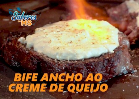 Aprenda essa deliciosa receita de bife ancho ao creme de queijo