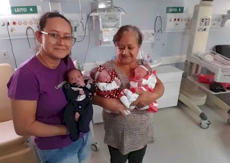 Vaquinha criada por Luciano Huck arrecada R$ 394 mil para mãe de trigêmeos em MS