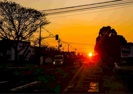 Onda de calor continua em MS com 38°C em Água Clara e três graus a mais em Campo Grande