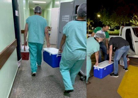 Família autoriza e órgão de menina de 3 anos que se afogou em Dourados vai para Minas Gerais