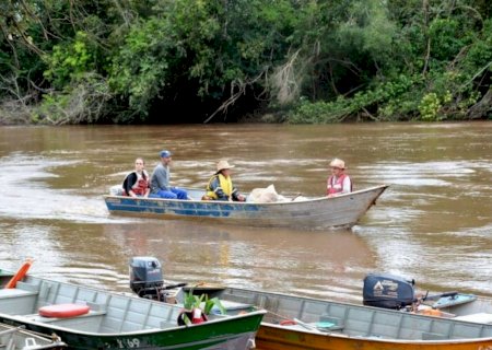 Ação de reflorestamento e limpeza do Rio Dourados acontece neste domingo na 8ª 'Canoata'