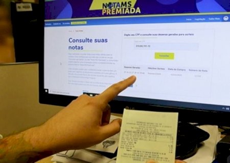 Sortudo fatura sozinho prêmio de R$ 100 mil na Nota MS Premiada