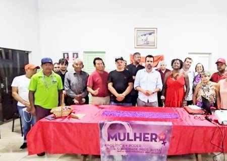 PT de Itaporã lança pré candidatura de Marcos Loco a prefeitura