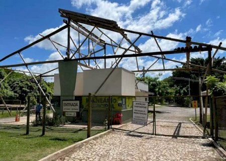 Balneário Municipal de Bonito é fechado após forte chuva