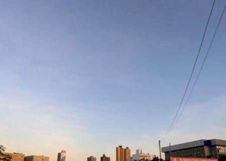 Sábado será de sol, com tempo firme e calor de 37ºC em MS