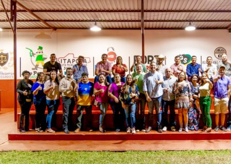 Itaporã: Reunião de Pré-Campanha - Tiago Carbonaro e Edilson Bigatão Mobilizam Apoio e Fortalecem Estratégias