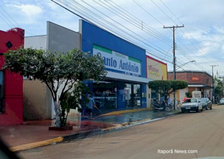 Apesar da madrugada gelada, as temperaturas chegam a 30°C em Itaporã