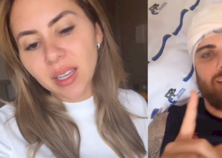 Esposa de Zé Neto atualiza quadro de saúde do cantor após acidente: ‘precisou tomar ponto’