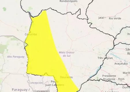 Meteorologia inclui 39 munic&iacute;pios de MS em alerta de chuvas intensas