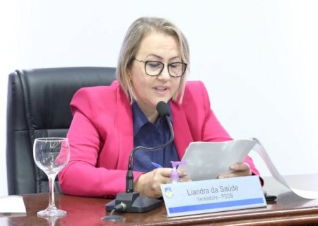 Vereadora Liandra é cotada para presidir a Câmara de Dourados