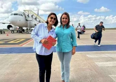 Michelle Bolsonaro promete vir a MS na quinta para evento com Adriane e Damares