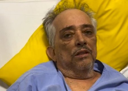 Internado há cinco dias, Miltinho Viana grava vídeo e pede por orações