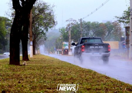 Inmet renova alerta para ventos de até 100 km/h e chuvas intensas em Dourados e região