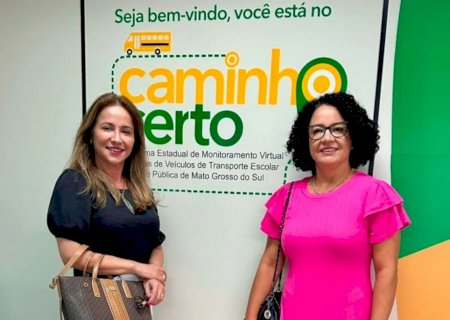 Gerente de Educação de Itaporã visita o programa Caminho Certo da SED