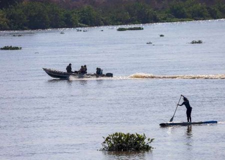 Rio Paraguai sai da cota de estiagem, mas 2 cursos d'&aacute;gua ainda sofrem com seca