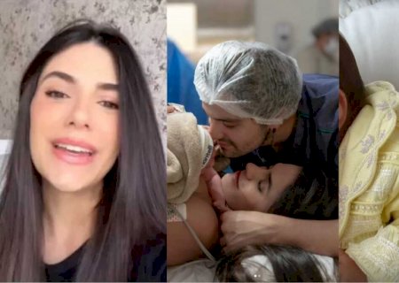 Jade Magalhães celebra 16 dias de Serena e revela detalhes sobre o parto prematuro (vídeo)