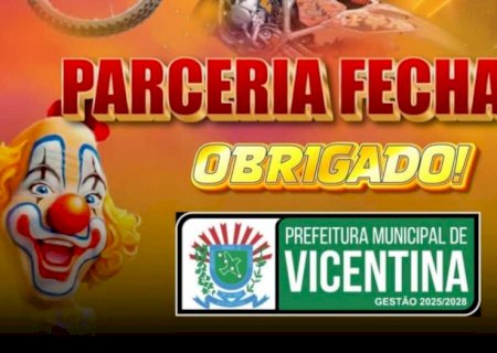 Prefeitura garante acesso das crianças e da população ao mundo encantado do circo em Vicentina