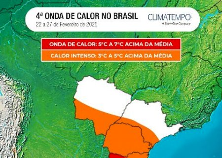 MS escapa de 4ª onda de calor, mas temperaturas seguirão elevadas