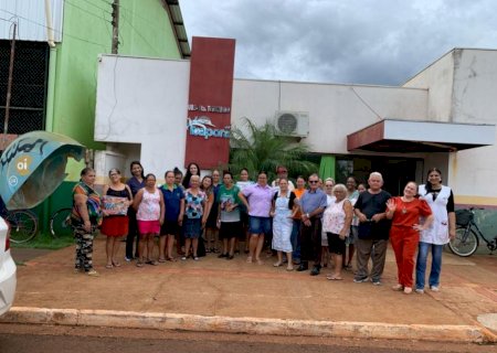 ESF do Distrito de Santa Terezinha realiza campanha de conscientização Fevereiro Roxo Laranja