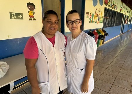 Governo Municipal Leva Saúde Bucal ao CEI Arte Vida com Escovação Supervisionada
