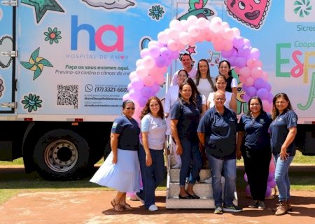 Carreta do Amor realiza mais de 300 exames preventivos em Maracaju