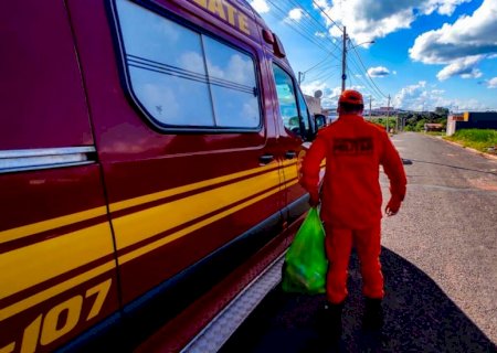Bombeiros socorrem caso de intoxicação e encontram família passando fome em MS
