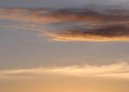 Massa polar mantém tempo seco e temperaturas baixas no amanhecer em MS