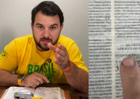 Fanatismo? Vereador faz lei inconstitucional sobre bíblia e reclama de veto em Maracaju