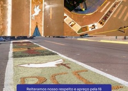 Governo de Douradina Esclarece Ocorrido nas Celebrações de Corpus Christi