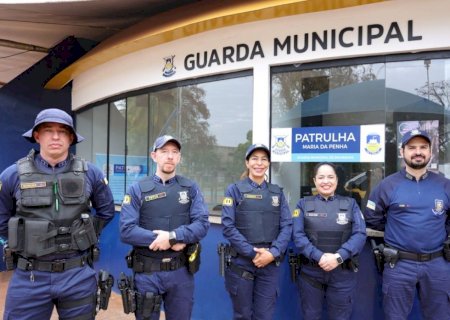 Dourados; Patrulha Maria da Penha entra em operação com base instalada na Praça Antônio João