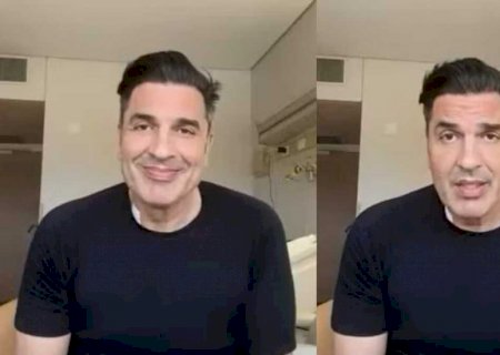 Edu Guedes fala pela primeira vez após cirurgia para retirada de tumor