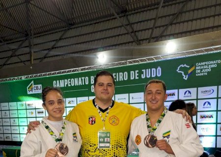 Atletas de Dourados conquistam bronze no Campeonato Brasileiro de Judô Cadete