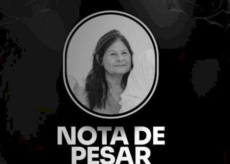 Prefeitura divulga Nota de Pesar pelo falecimento da Maria Elza de Oliveira Gama, luto em Vicentina