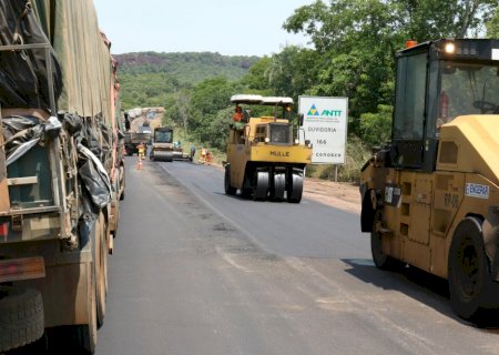 Vai pegar a estrada? Fique atento aos trechos em obras na BR-163/MS