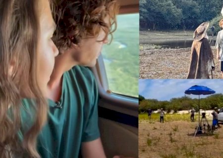 Novela Pantanal foi gravada em fazenda onde avião caiu e matou quatro em Mato Grosso do Sul