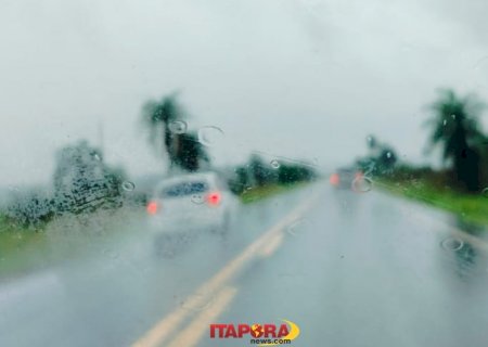 Itaporã em alerta: tempestade pode trazer granizo e ventos de até 100 km/h