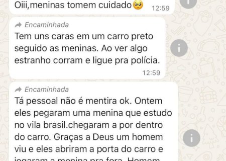 Polícia Civil esclarece boato sobre suposta tentativa de sequestro em Fátima do Sul