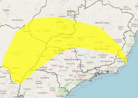 Itaporã e região estão em alerta de tempestade até segunda-feira