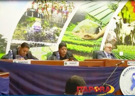 Vídeo -Decisões e debates: assista à 38ª Sessão Ordinária da Câmara Municipal de Itaporã