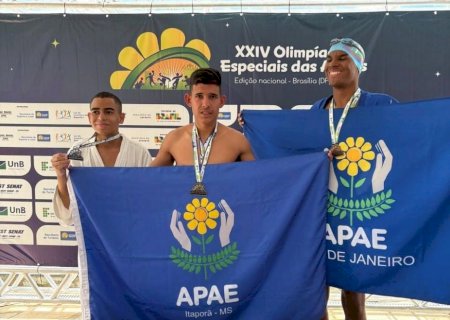 APAE de Itaporã se destaca nas XXIV Olimpíadas Especiais das APAEs no Distrito Federal