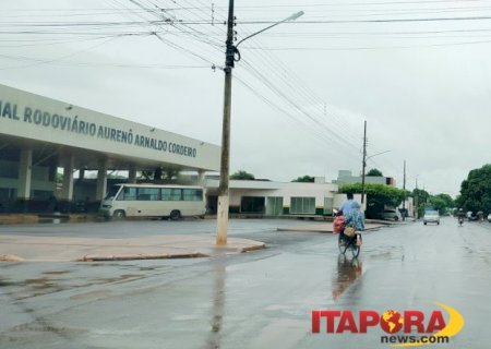 Soja sofria com estiagem: chuva traz alívio ao campo e à cidade em Itaporã