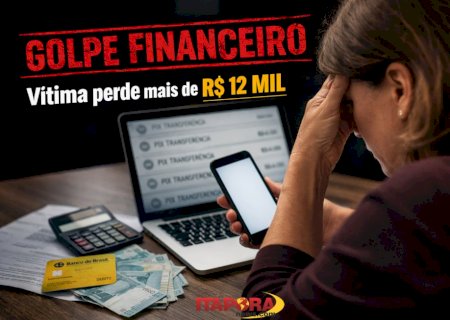 Douradina  - Mulher é vítima de golpe e perde mais de R$ 12 mil