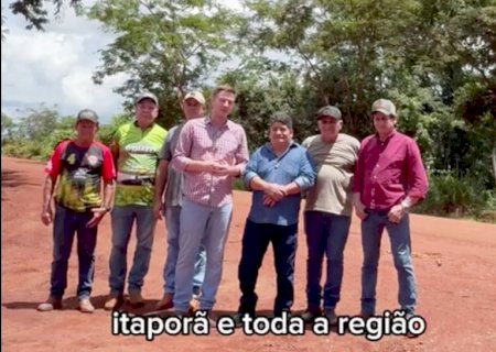 Vídeo - Lideranças de Rio Brilhante e Itaporã se unem por asfalto da MS-156