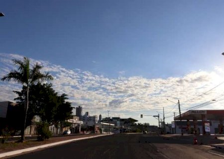 Domingo ser&aacute; de calor, ventos fortes e risco de tempestades em MS