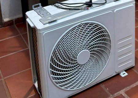 Morador de Itaporã furta ar-condicionado, instala em sua casa e acaba preso pela polícia