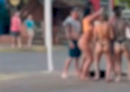 Bonito: Além de Campo Grande, mulheres dançam de fio dental e chamam atenção (Vídeo)