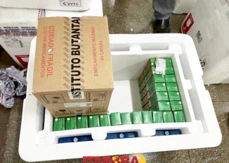 Itaporã receberá 62 doses da vacina contra a dengue para profissionais das UBSs