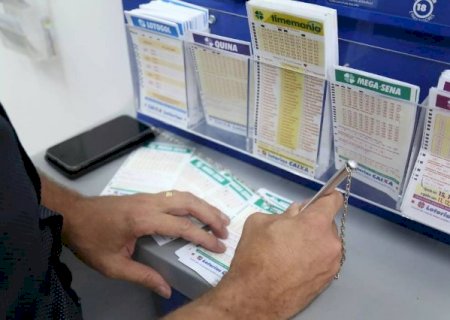 Sem ganhador principal, Mega-Sena premia 36 apostas de MS com a quadra